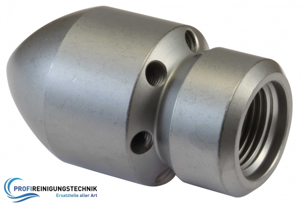 Granat-RR-Düsen ST-49 / Außendurchmesser 30mm / 3/8" Innengewinde / 20° Strahlwinkel / ​6 Bohrungen hinten / 1 Bohrung vorn